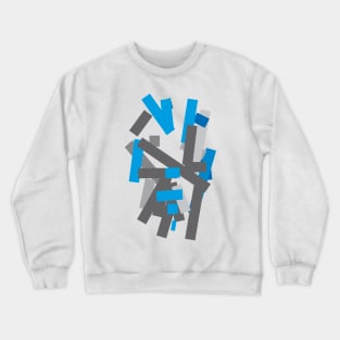 darkness - abstract - color sticks Crewneck Sweatshirt